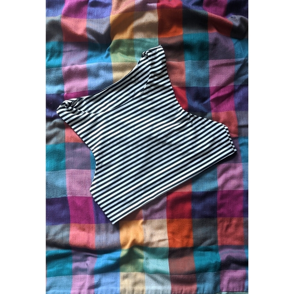 Local So-Cal Designer Jail Striped Bikini - Picture 4 of 5